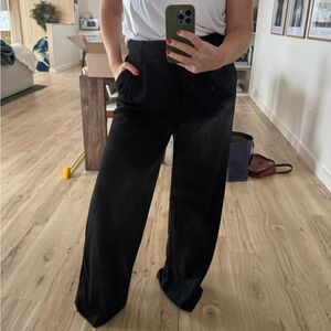 Express Pleated Wide Leg Pants